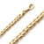 18k Gold Handmade Cuban Link Bracelet 7.4mm Wide 10 Inches