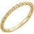 14K Yellow Gold 1.9mm wide Stackable Rings