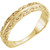 14K Yellow Gold 4.3mm wide Stackable Rings