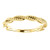 14K Yellow Gold 2mm wide Twisted Beaded Stackable Rings