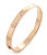 18K Rose Gold Solid Vikings Bangle Bracelet 7.0"