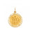 14kt Yellow Gold 15mm Round St. Christopher Medal 14kt Yellow Gold 15mm Round St. Christopher Medal