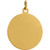 14kt Yellow Gold 22mm Round St. Christopher Medal 14kt Yellow Gold 22mm Round St. Christopher Medal