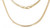 14k Yellow Gold 2.5mm Oval Herringbone Chain Necklace 16 Inches