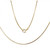 10k Gold 1mm Snake Chain 18 Inches