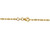 14k Yellow Gold 2.0mm Typhoon Moon Cut Chain 24 Inches