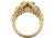14k Gold Men's Lion Ring 28.0mm