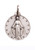 Sterling Silver 21.0 mm Round Miraculous Medal