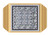 14k Yellow Gold Mens Cluster Diamond Ring 1.60 ctw 16.8mm