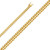 14K Yellow Gold 6.5mm Hollow Miami Cubans Chain 30 Inches