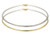 18k Reversible Omega Necklace 3 Mm 16 Inches