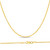 10k Gold 2.5mm Spiga (wheat) Hollow Chain 18 Inches