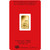24k Gold 5 Gram Pamp Suisse Year of the Pig Bar Encased in 14K Gold
