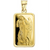 24k Gold 1 oz Archangel Michael Gold Bar Encased in 14K Gold