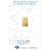 14k Gold 1 Gram Pamp Suisse .999 Liberty Bar Pendant 16MM X 9.4MM