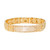 10k Gold 12.0mm Nugget Id Bracelet 8.5 In