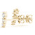 14K 1/4 CTW Natural Diamond Ear Climbers Earrings