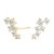 14K 1/4 CTW Natural Diamond Ear Climbers Earrings