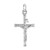 Sterling Silver Crucifix Pendant (Charm) Small Pendant 1 inch Tall