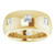 14k Yellow Gold Princess  Diamond Eternity Band 8.0mm