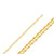 10k Gold 2.5mm Mariner Necklace 20 Inches