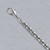 Platinum Diamond Cut Rolo Chain Necklace 4.4mm Wide 24 Inches