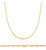 18K Yellow Gold 2mm Figaro Chain 20 Inches