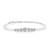 14k White Gold Diamond 1.00 Ct Adjustable up to 8 Inches