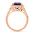 18K Rose Gold Le Vian 5.55Ct Tanzanite 1.00ct Diamond Ring