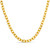 18K Yellow Gold Diamond Cut Rolo (cable) Link Chain, 4mm Wide 20 Inches