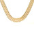 10k Gold President Jubilee Necklace 16mm Wide 28 Inches