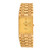 14k Yellow Gold  Men's  Italian Watch Gold Color Face 22.7mm Tappering to 16.4mm