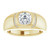 18K Yellow Gold Men's GIA Cushion Diamond Ring 2.15 ctw  9.5mm