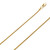 10k Gold 1.5mm Snake Chain 16 Inches