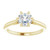 18k Yellow Gold 1.14 Ctw GIA Round Diamond Solitaire Engagement Ring