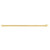 7" Dome Omega 5mm Tubogas Bracelet in 14k Yellow Gold