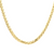 10K Yellow Gold 4mm Round Wheat Chain Necklace 18 Inches