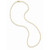 14k Yellow Gold 3.0mm Serpentine Gold Chain 18 inches