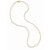 14k Yellow Gold 3.0mm Serpentine Gold Bracelet 7 inches