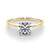18k Yellow Gold 1.24ct  EGL Certified Solitaire Diamond Ring