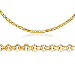 Men's Rolo Chain Necklace