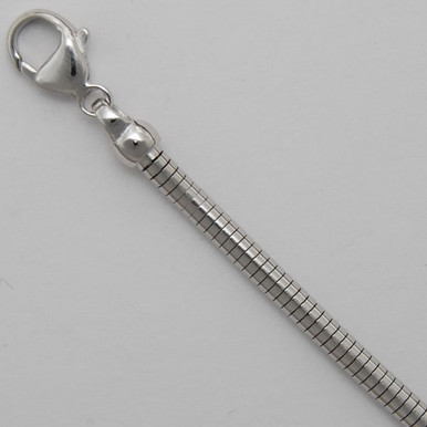 【RELLERY】Snake Chainネックレス 18k White Gold 3.2mm