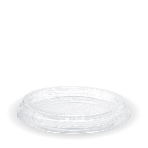 Clear PLA Lids To Fit 60-280ml PLA BioCups & Sauce Cups