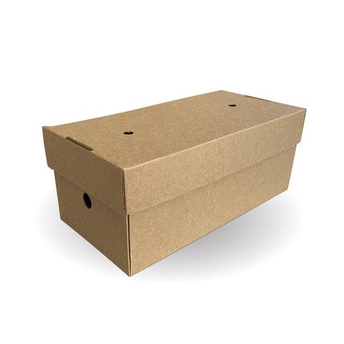 Large Kraft Premium Burger Boxes