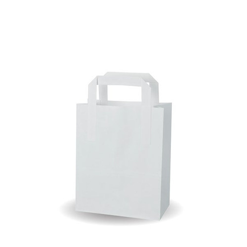 7x9x3.5" Small White SOS Bags 250