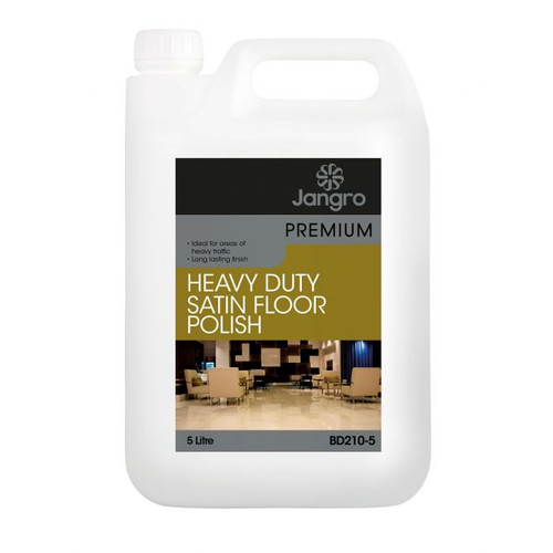 Premium Heavy Duty Satin Floor Polish 5 litre