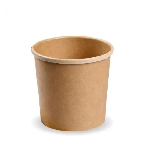 12oz Kraft BioCups With PLA Coating