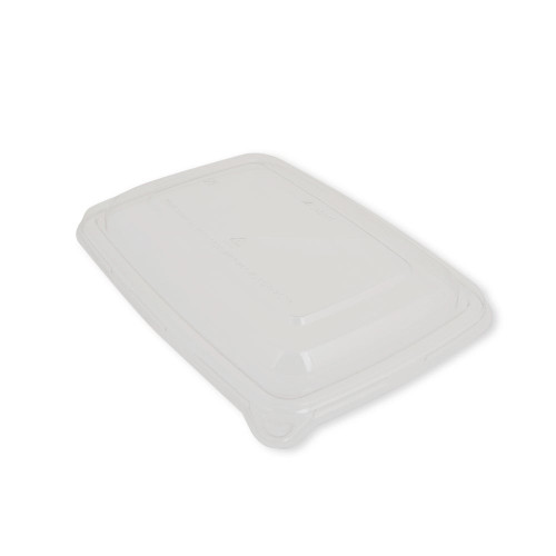 RPET Lids To Fit 600/950ml Rectangular Tray