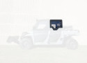 Polaris Ranger XP 1000 Crew Upper Soft Doors - Rear Set