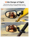 Can Am Maverick R Aluminum Side Mirrors